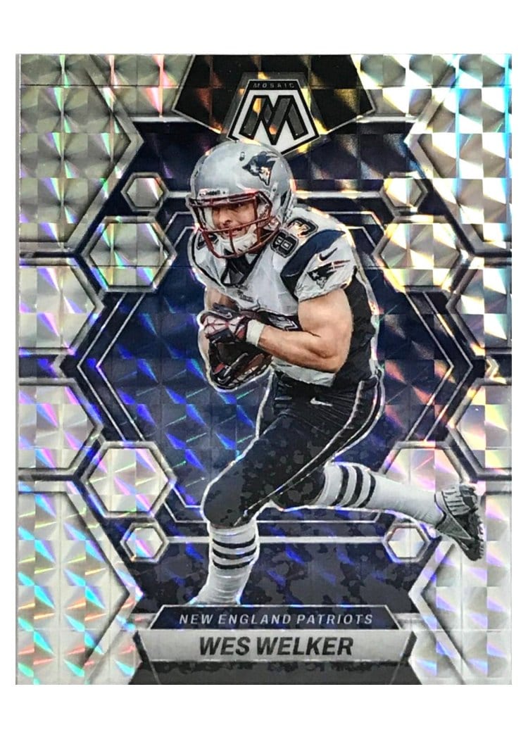 2023 Panini Mosaic Base Set Wes Welker #163 card