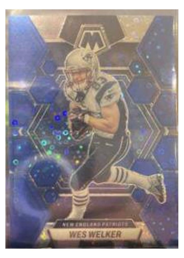 2023 Panini Mosaic Base Set Wes Welker #163 card