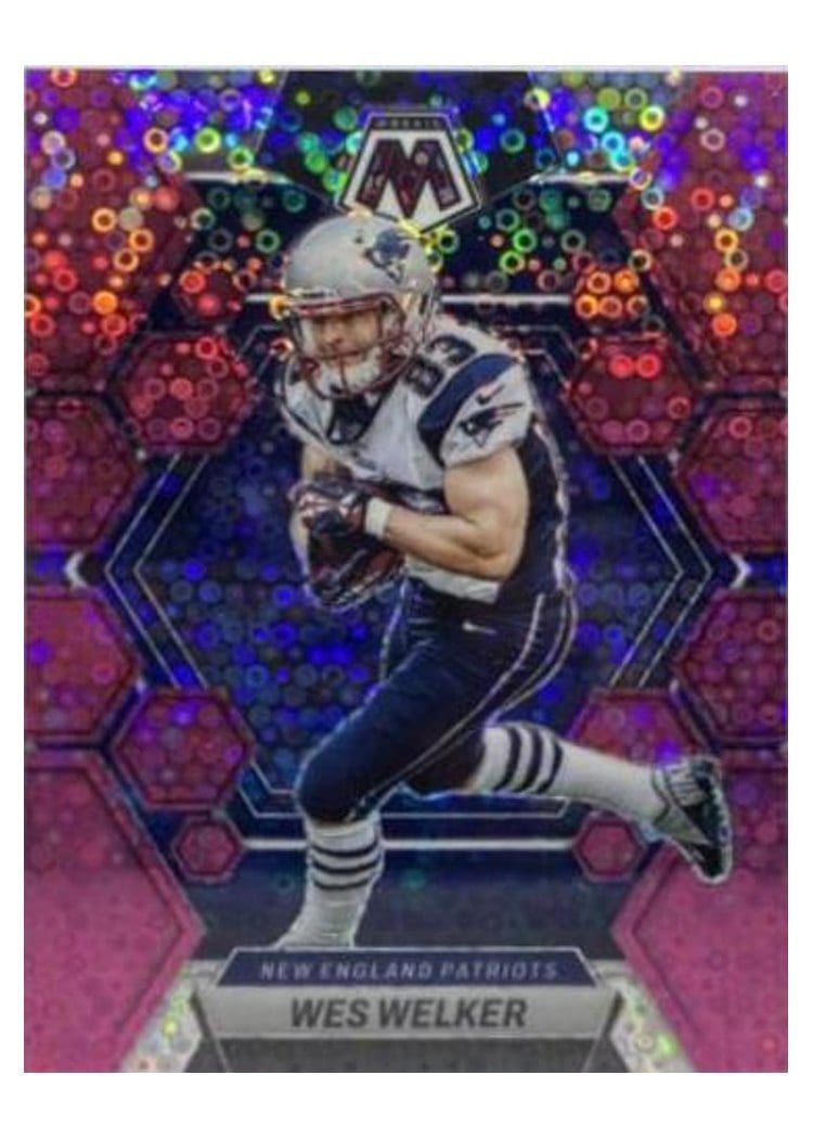 2023 Panini Mosaic Base Set Wes Welker #163 card