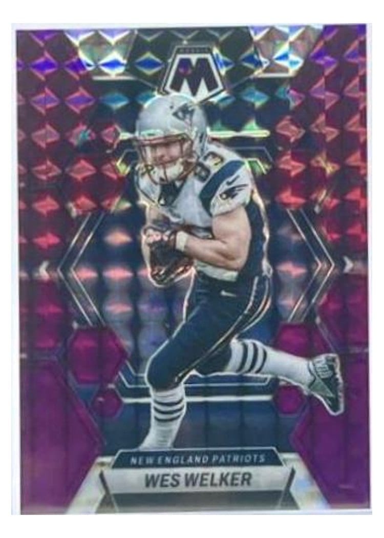 2023 Panini Mosaic Base Set Wes Welker #163 card