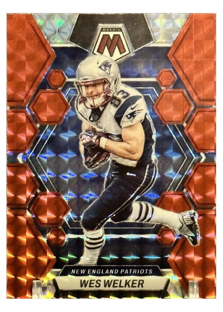 2023 Panini Mosaic Base Set Wes Welker #163 card