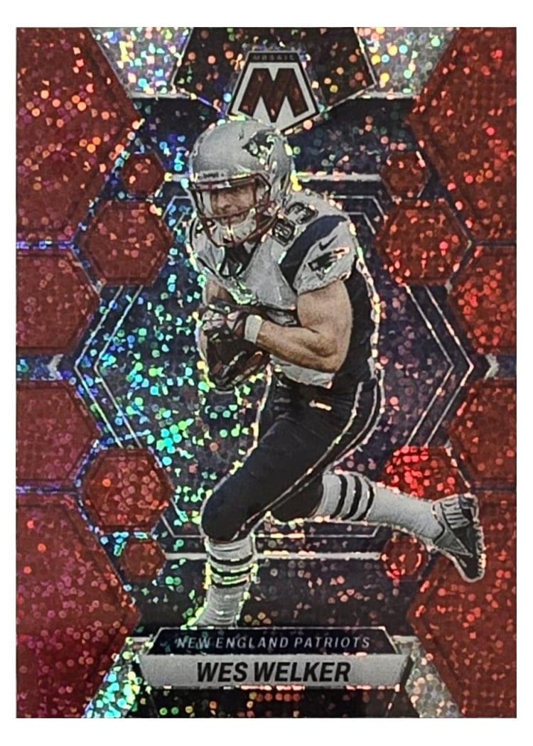 2023 Panini Mosaic Base Set Wes Welker #163 card