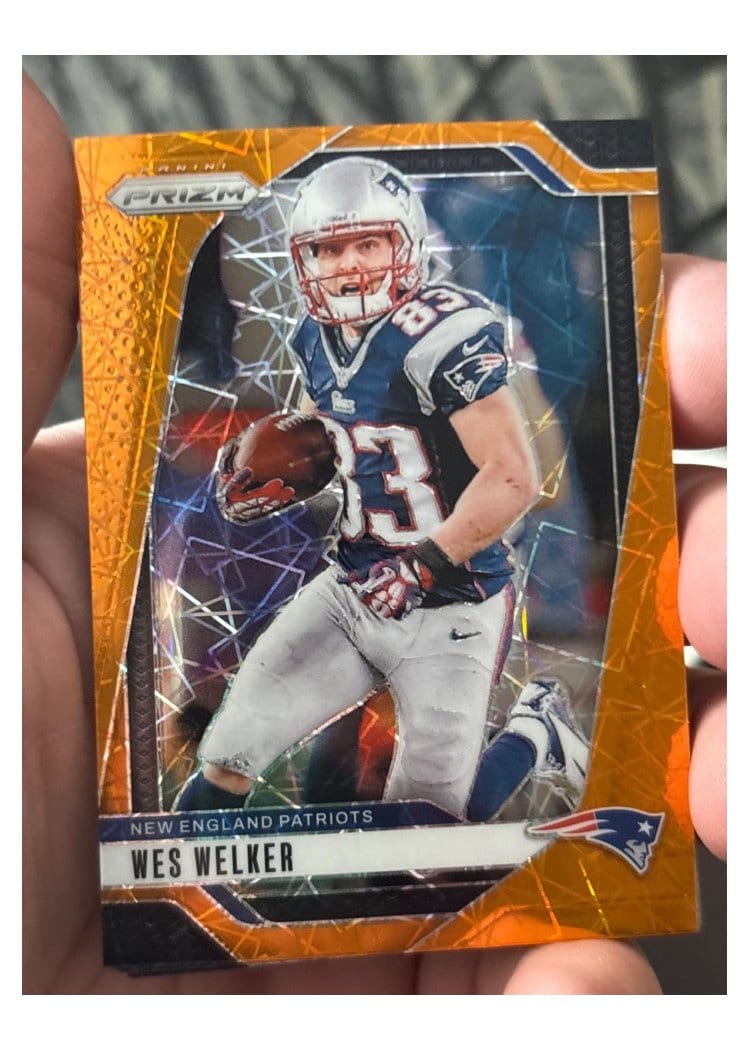 2024 Panini Prizm Base Set Wes Welker #201 card