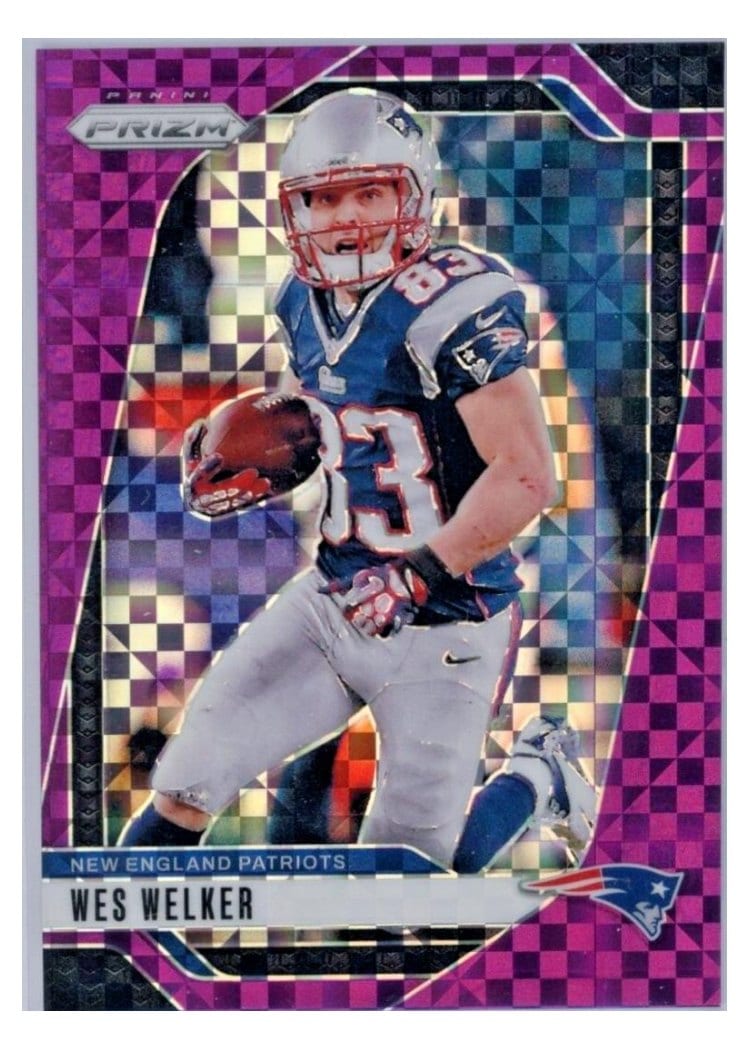 2024 Panini Prizm Base Set Wes Welker #201 card