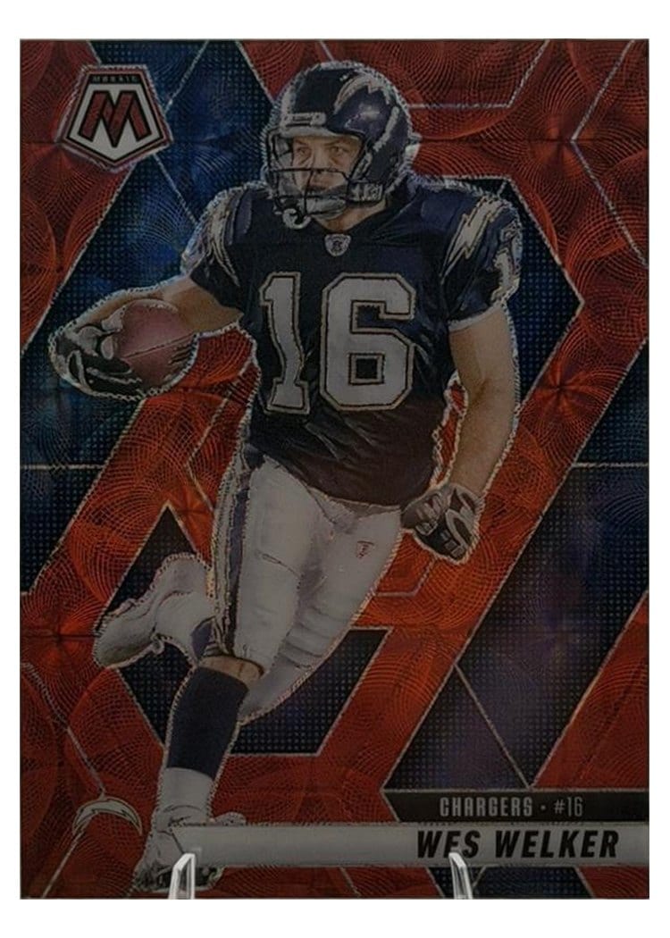 2025 Panini Mosaic Base Set Wes Welker #205 card