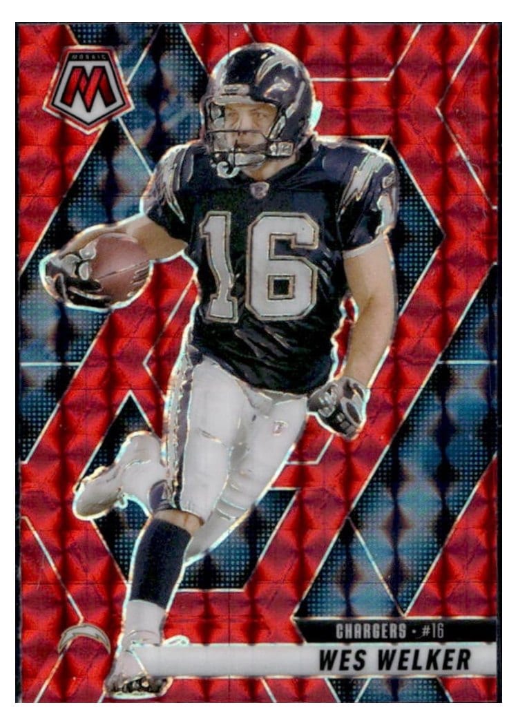2025 Panini Mosaic Base Set Wes Welker #205 card