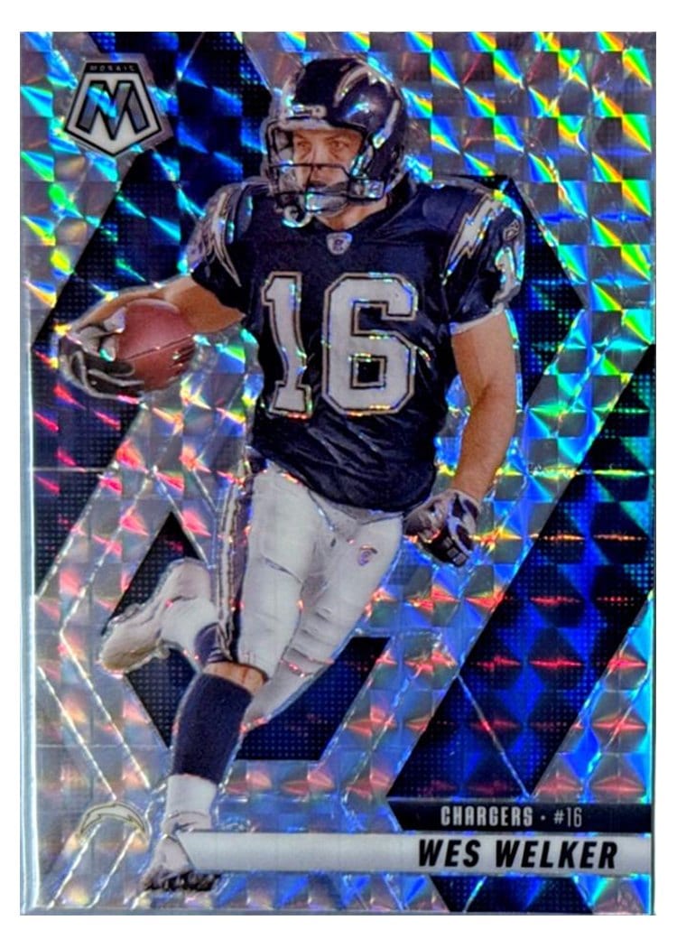 2025 Panini Mosaic Base Set Wes Welker #205 card