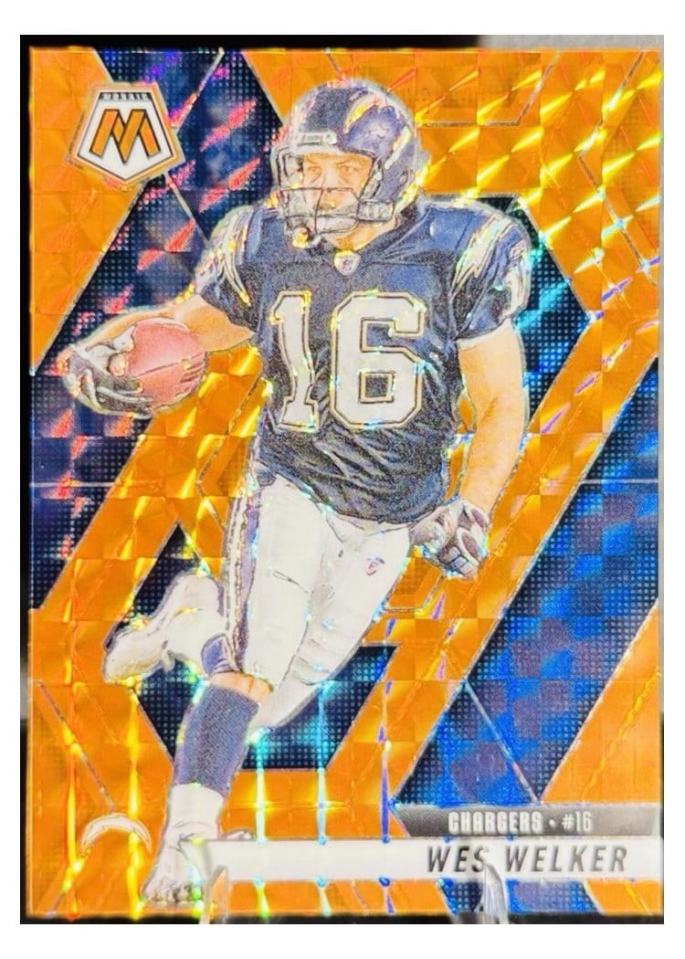 2025 Panini Mosaic Base Set Wes Welker #205 card