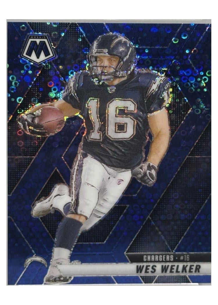 2025 Panini Mosaic Base Set Wes Welker #205 card