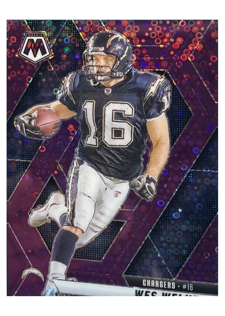 2025 Panini Mosaic Base Set Wes Welker #205 card