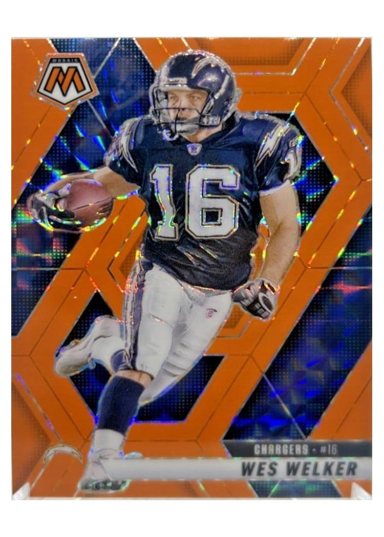 2025 Panini Mosaic Base Set Wes Welker #205 card