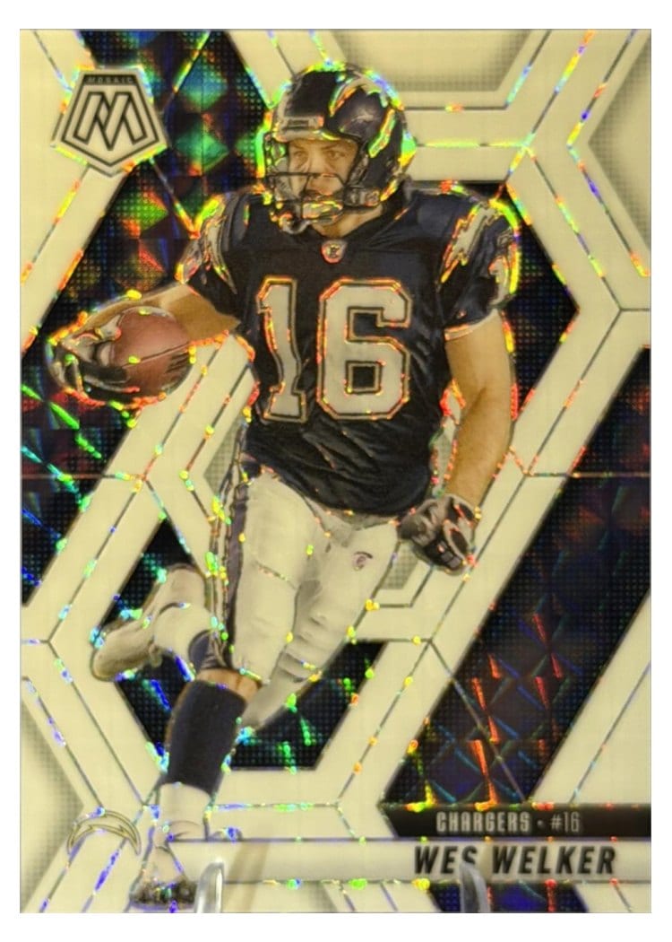 2025 Panini Mosaic Base Set Wes Welker #205 card