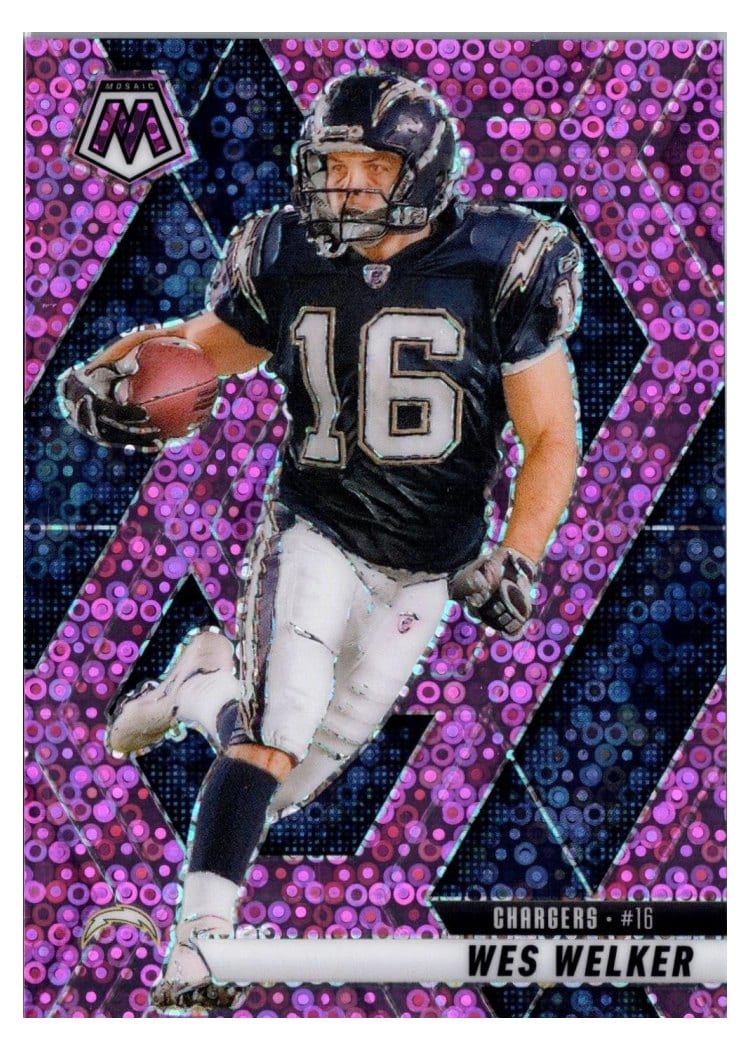 2025 Panini Mosaic Base Set Wes Welker #205 card