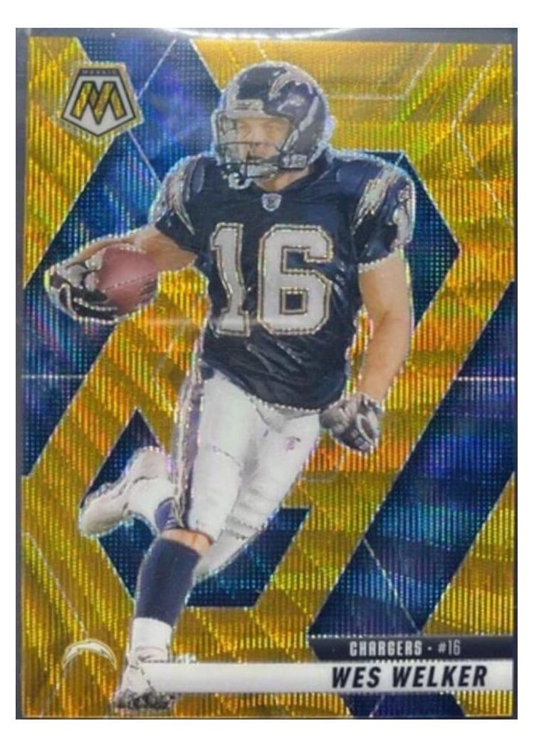 2025 Panini Mosaic Base Set Wes Welker #205 card