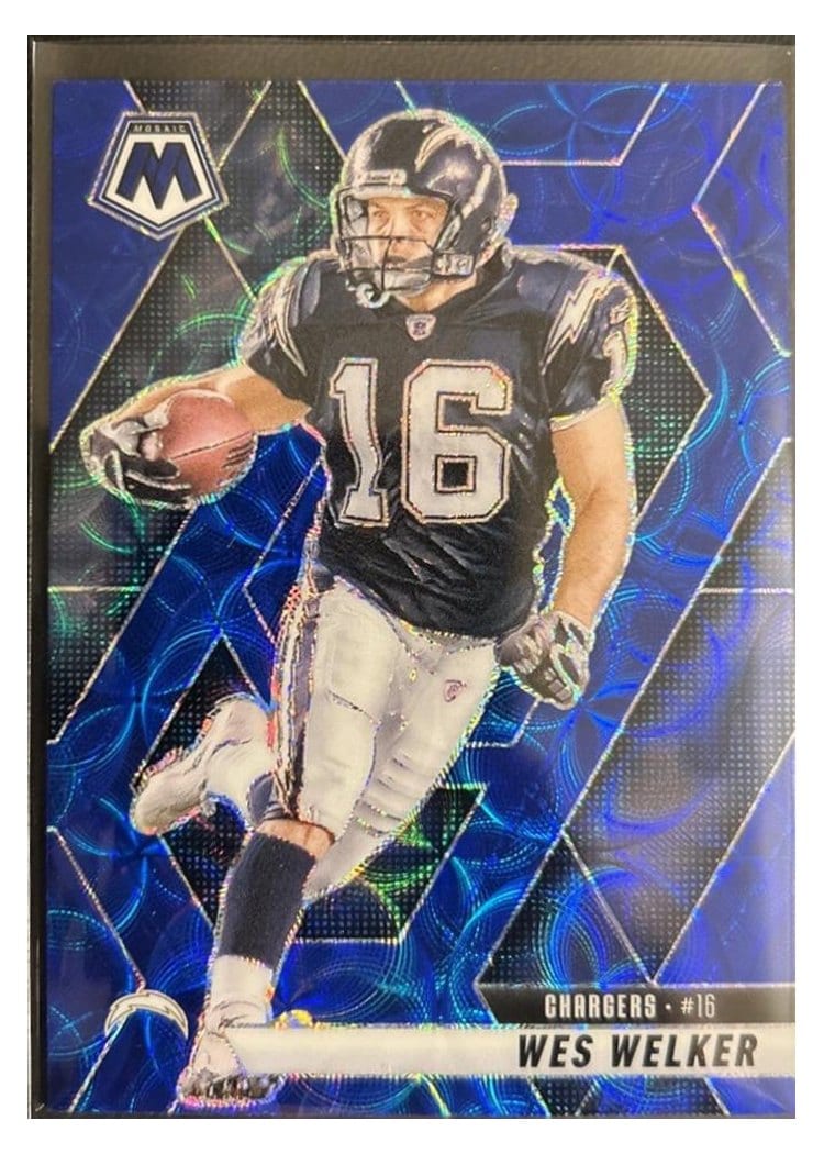 2025 Panini Mosaic Base Set Wes Welker #205 card