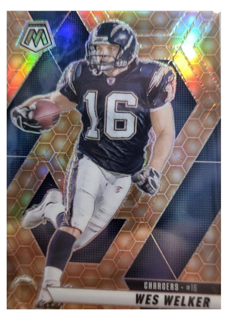 2025 Panini Mosaic Base Set Wes Welker #205 card