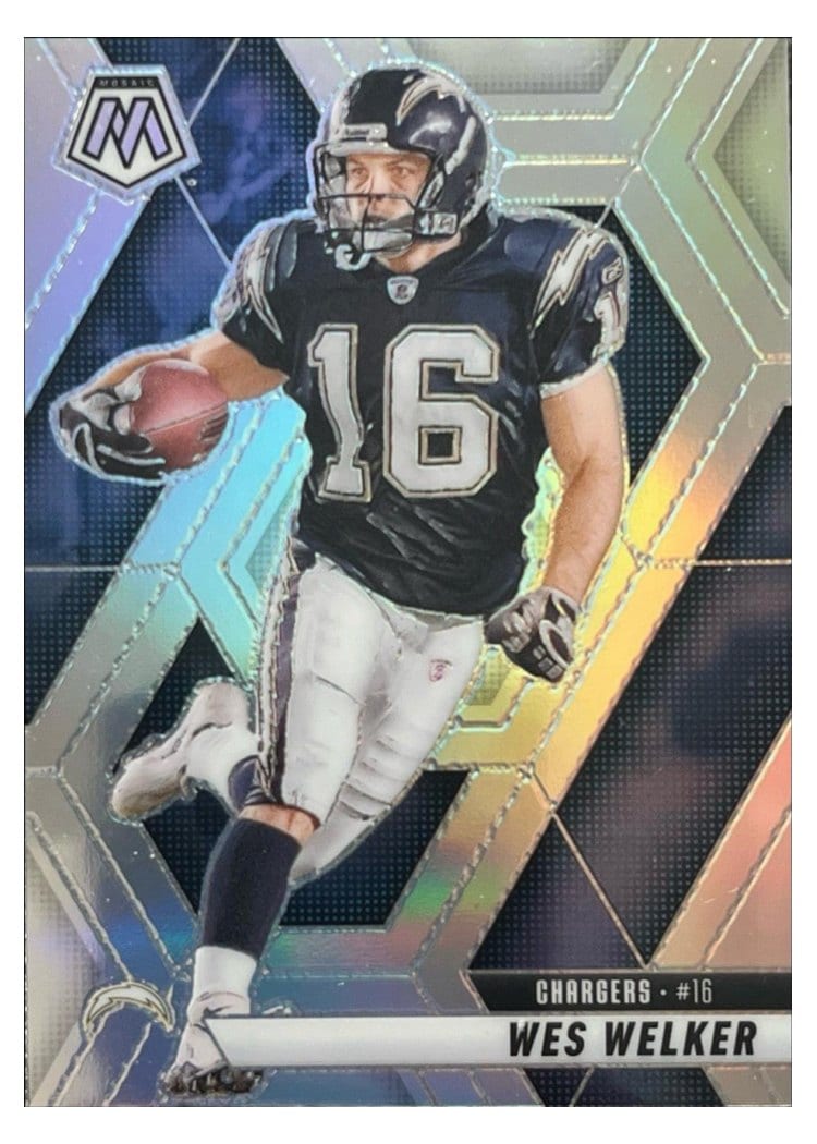 2025 Panini Mosaic Base Set Wes Welker #205 card