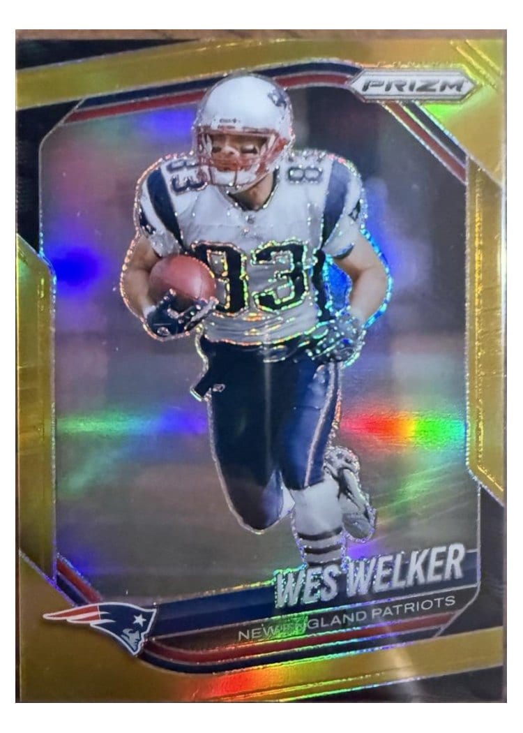 2025 Panini Prizm Base Set Wes Welker #181 card