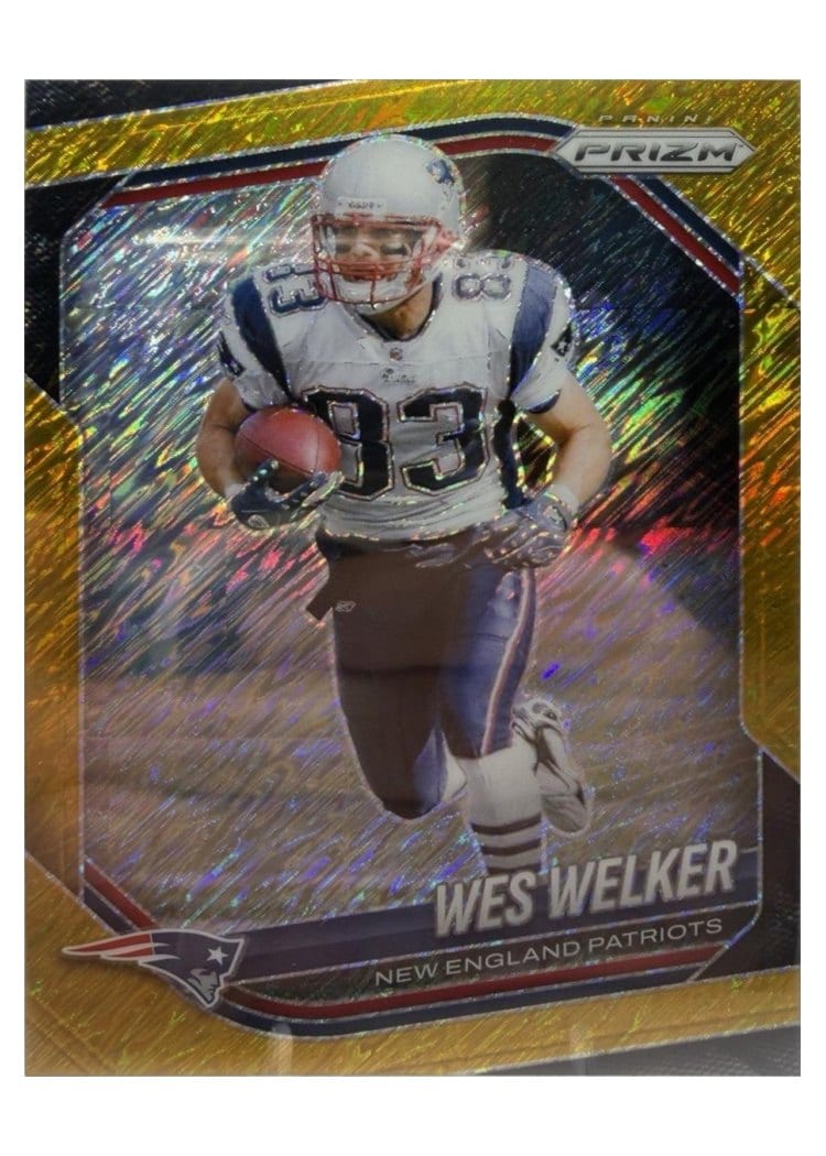 2025 Panini Prizm Base Set Wes Welker #181 card
