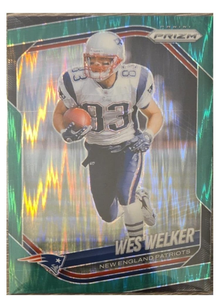 2025 Panini Prizm Base Set Wes Welker #181 card