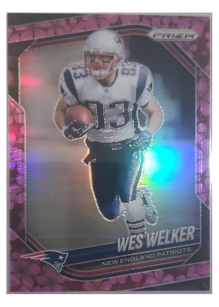 2025 Panini Prizm Base Set Wes Welker #181 card