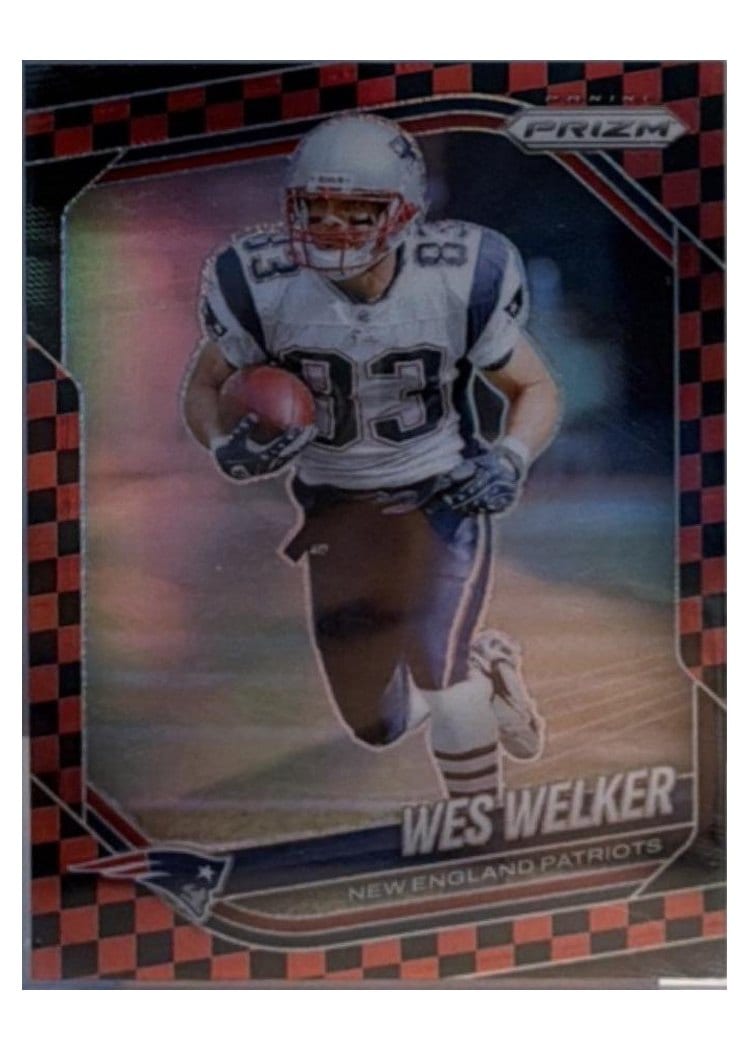 2025 Panini Prizm Base Set Wes Welker #181 card