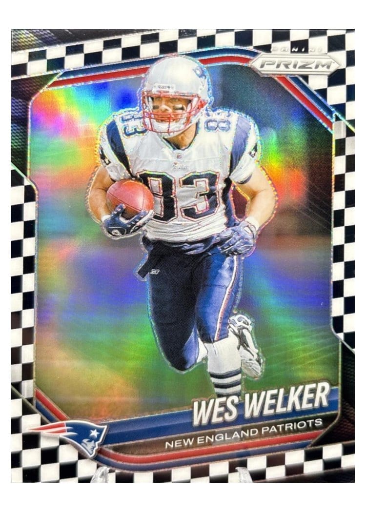 2025 Panini Prizm Base Set Wes Welker #181 card