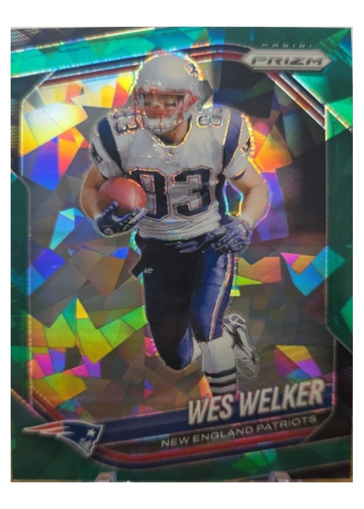 2025 Panini Prizm Base Set Wes Welker #181 card
