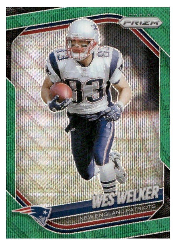 2025 Panini Prizm Base Set Wes Welker #181 card