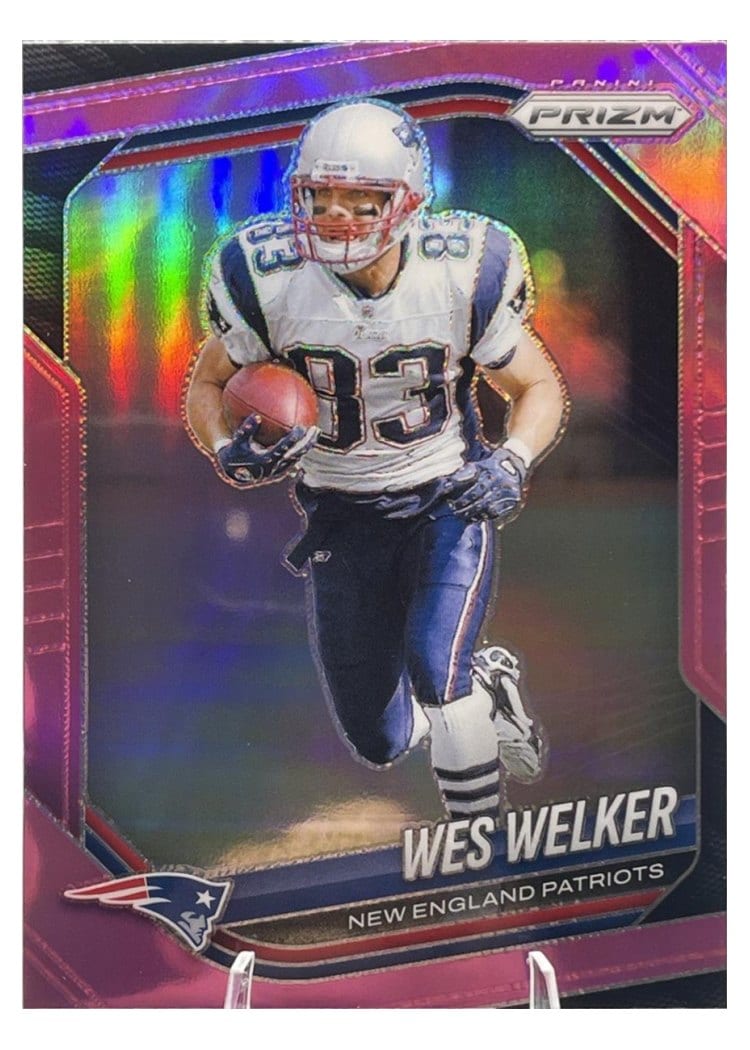 2025 Panini Prizm Base Set Wes Welker #181 card