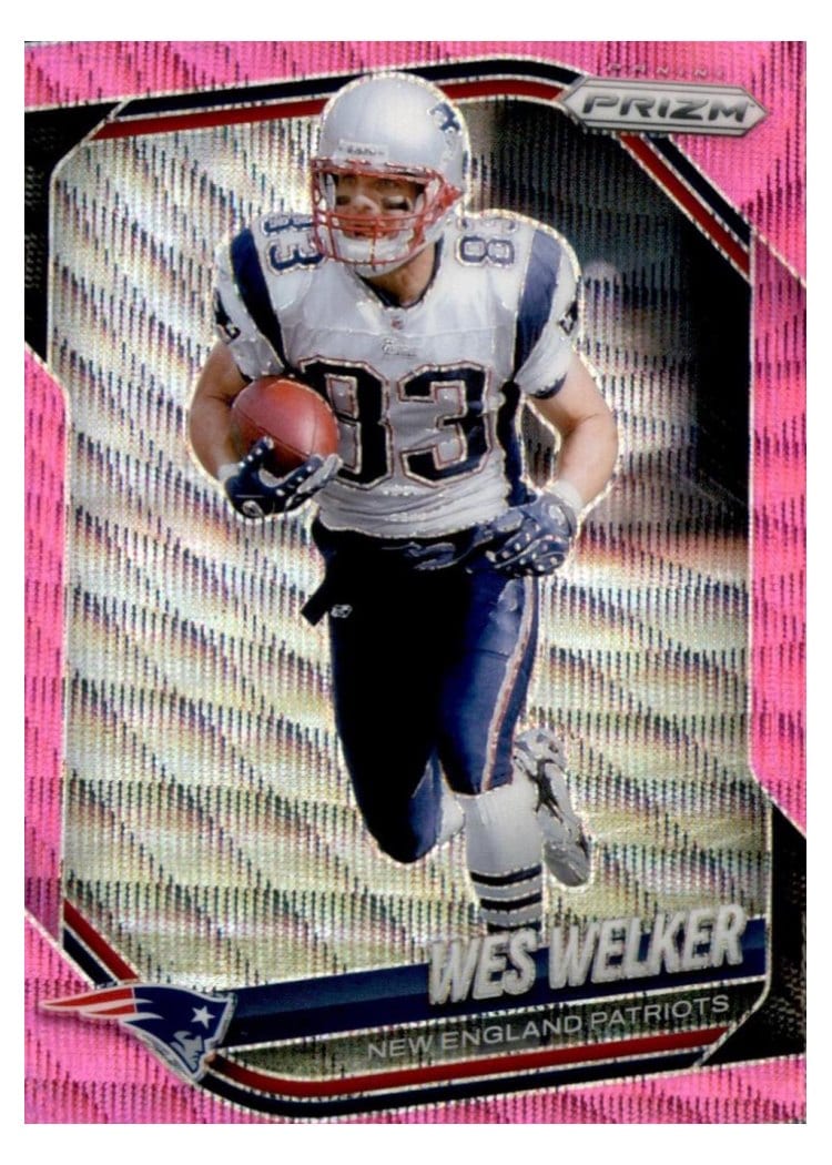 2025 Panini Prizm Base Set Wes Welker #181 card