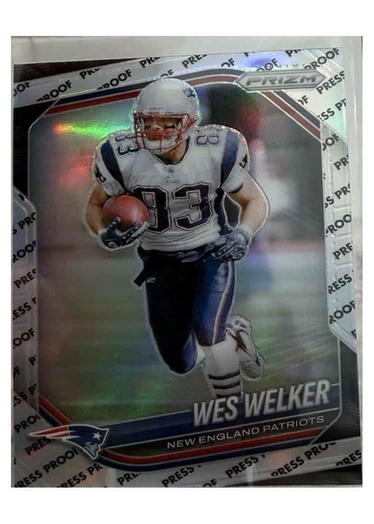 2025 Panini Prizm Base Set Wes Welker #181 card
