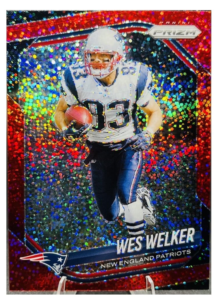 2025 Panini Prizm Base Set Wes Welker #181 card