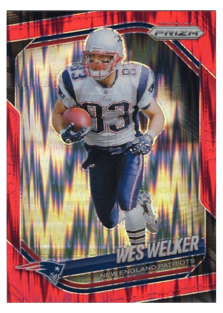 2025 Panini Prizm Base Set Wes Welker #181 card