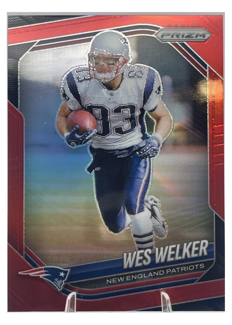 2025 Panini Prizm Base Set Wes Welker #181 card