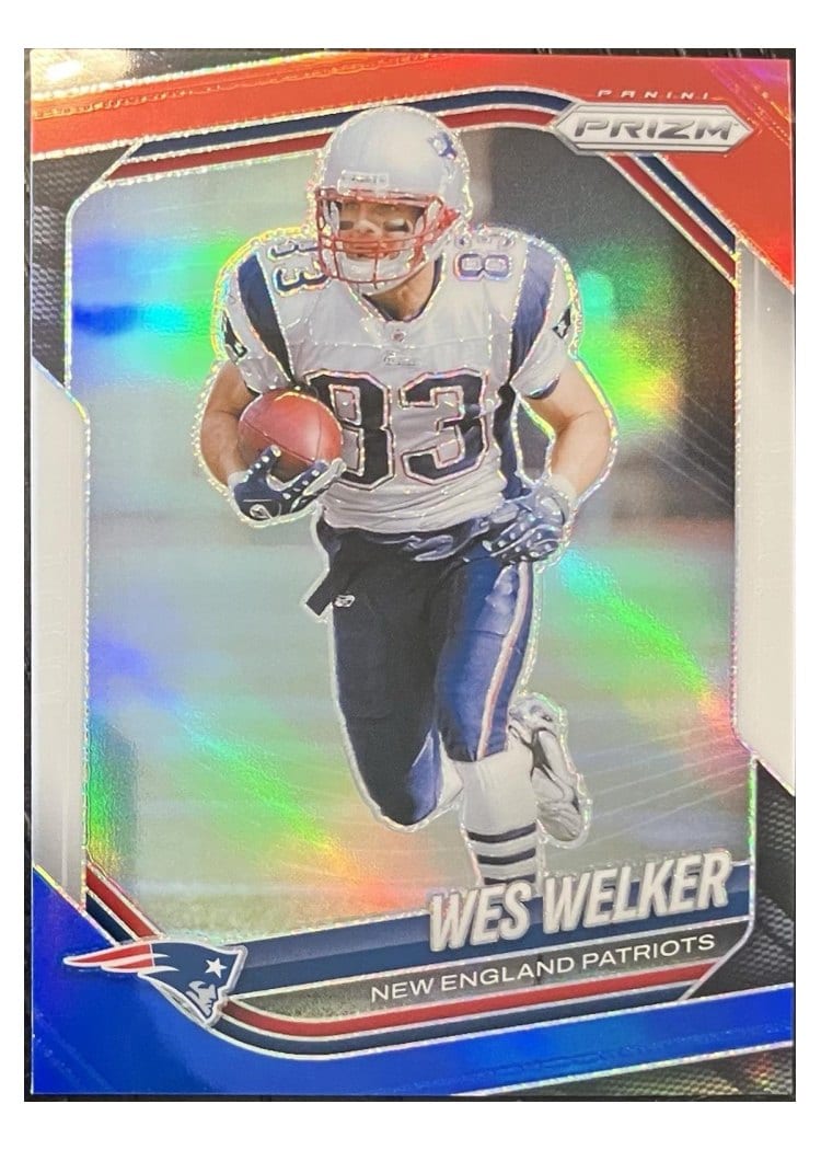 2025 Panini Prizm Base Set Wes Welker #181 card