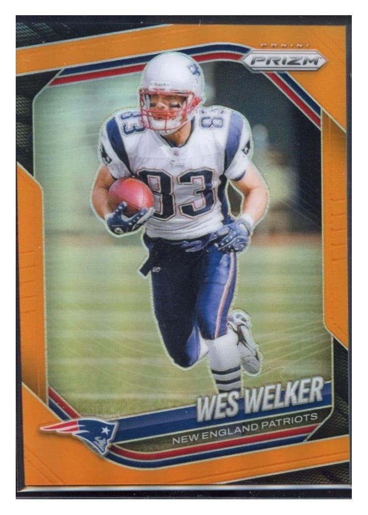 2025 Panini Prizm Base Set Wes Welker #181 card