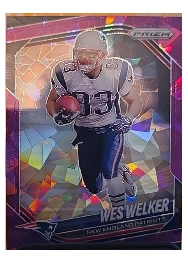 2025 Panini Prizm Base Set Wes Welker #181 card