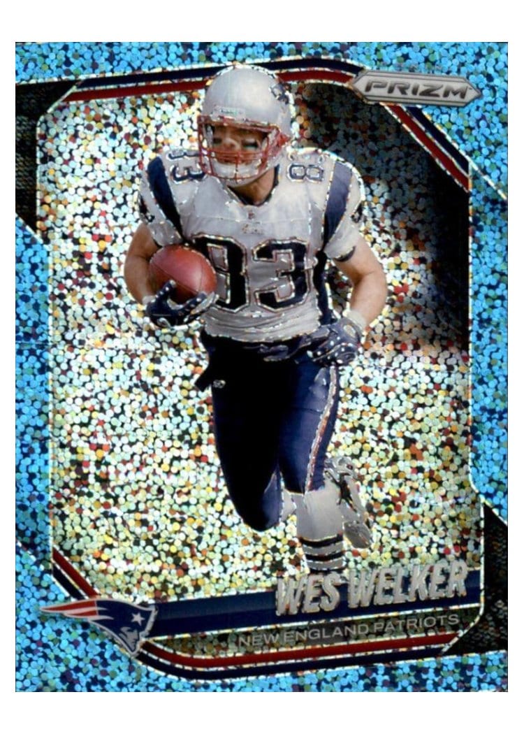 2025 Panini Prizm Base Set Wes Welker #181 card