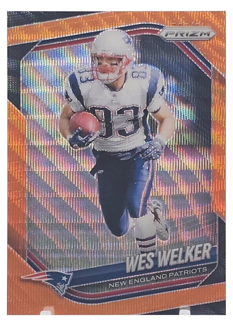 2025 Panini Prizm Base Set Wes Welker #181 card