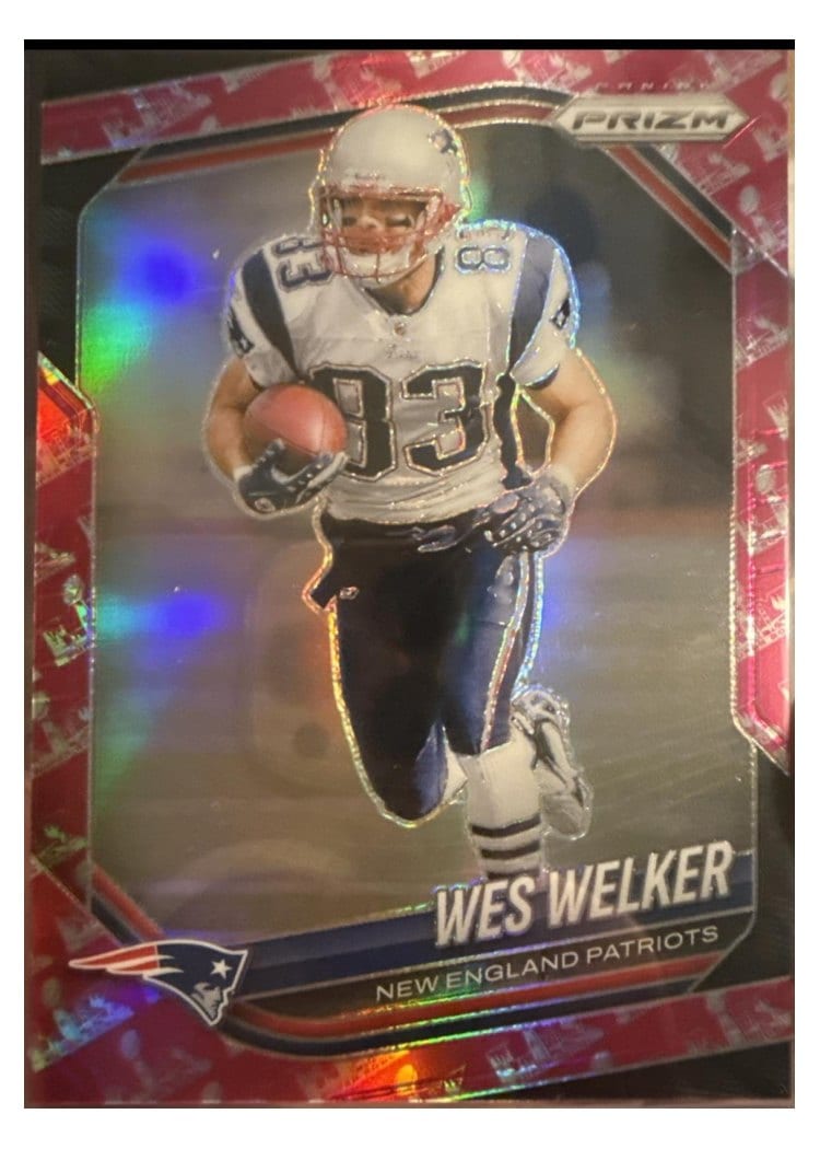 2025 Panini Prizm Base Set Wes Welker #181 card
