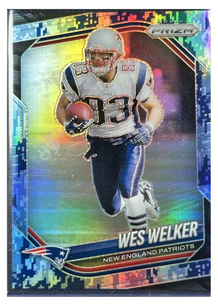 2025 Panini Prizm Base Set Wes Welker #181 card