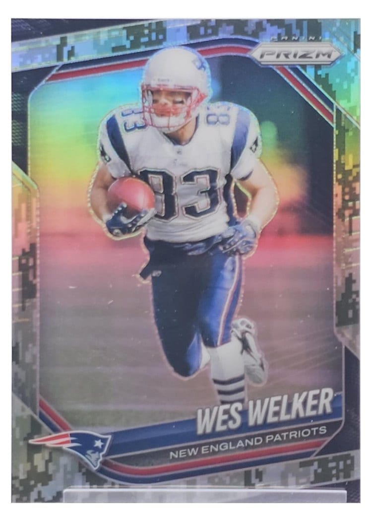 2025 Panini Prizm Base Set Wes Welker #181 card