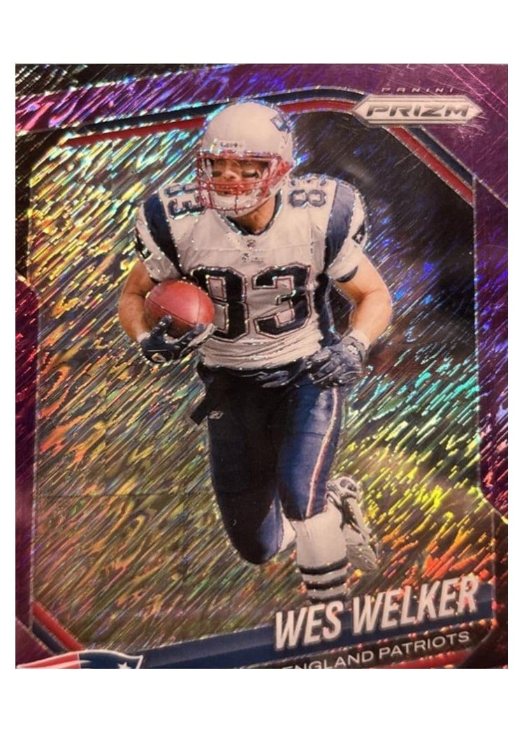 2025 Panini Prizm Base Set Wes Welker #181 card