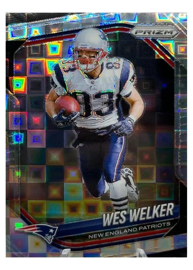 2025 Panini Prizm Base Set Wes Welker #181 card