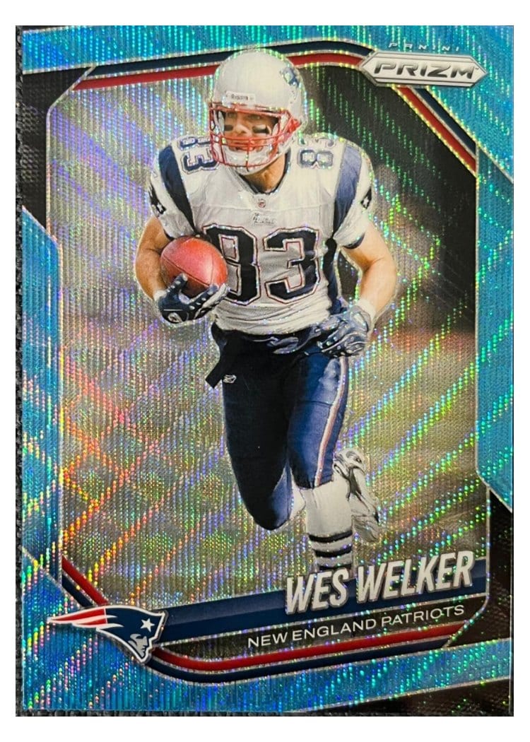 2025 Panini Prizm Base Set Wes Welker #181 card