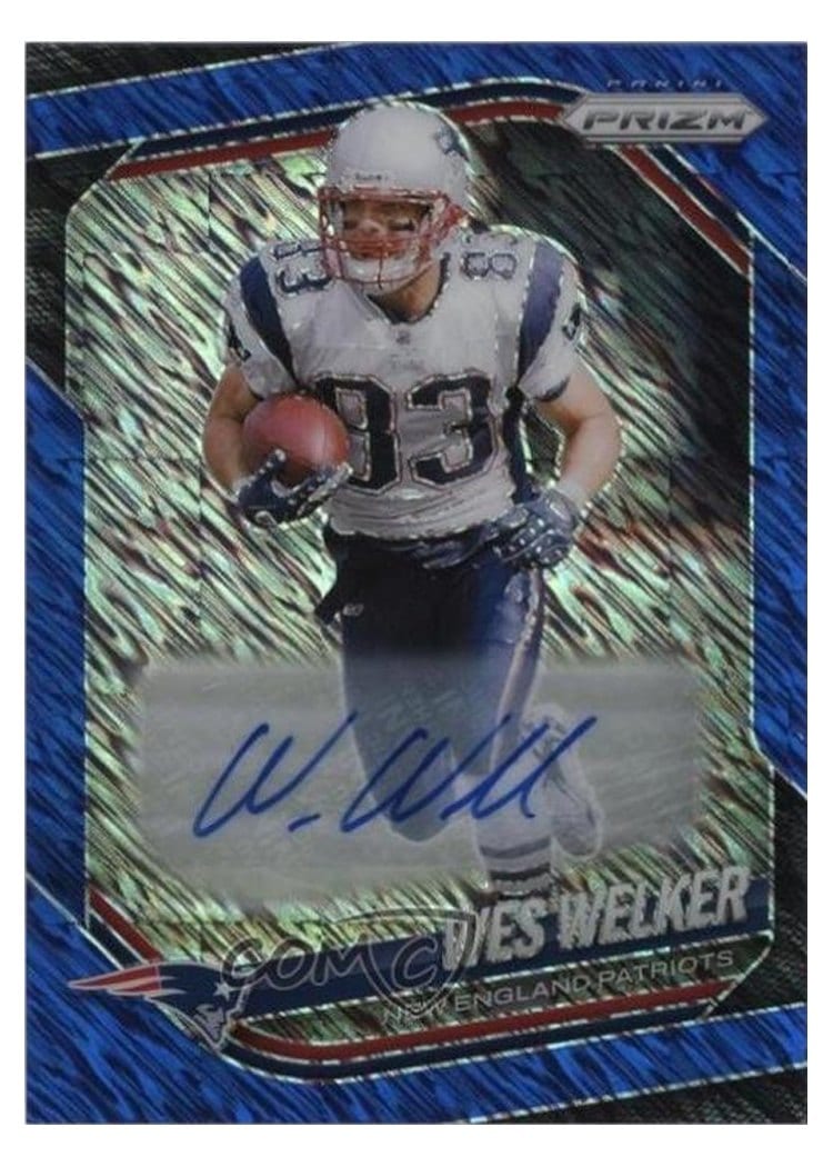 2025 Panini Prizm Base Set Wes Welker #181 card