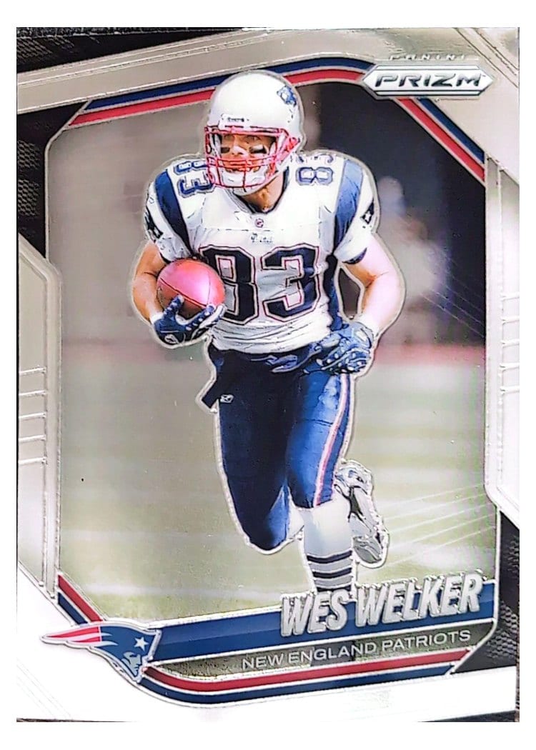 2025 Panini Prizm Base Set Wes Welker #181 card