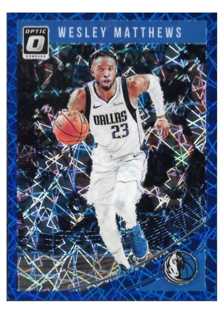 2018-19 Donruss Optic Base Set Wesley Matthews #20 card