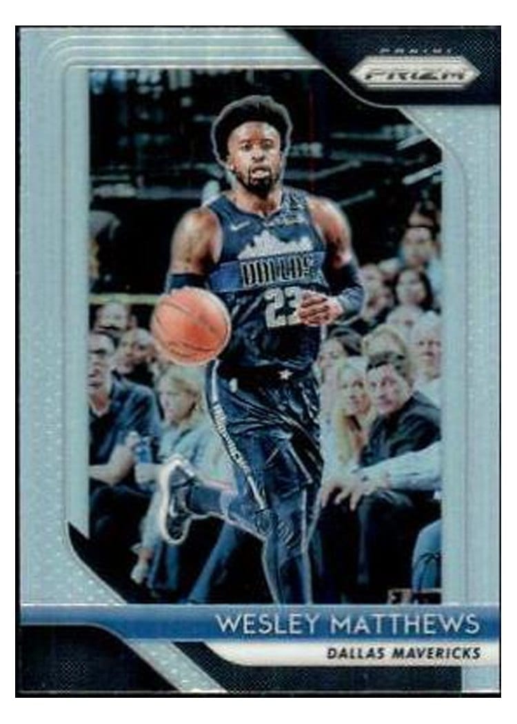 2018-19 Panini Prizm Base Set Wesley Matthews #290 card